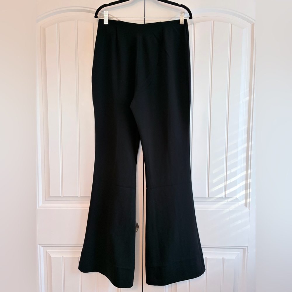 Cinq à Sept Billie Pants Black Tailored Flare Women’s Size 10 NWT MSRP $325 - Picture 6 of 15